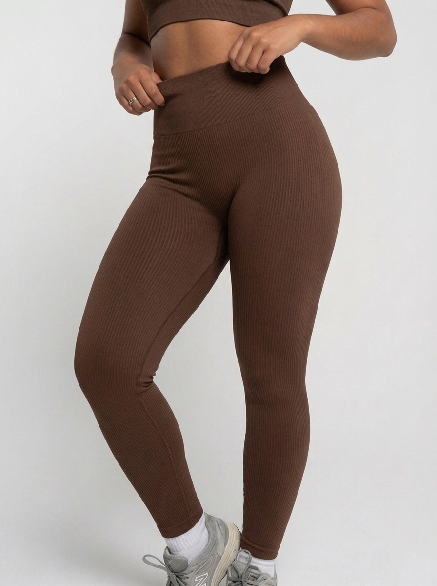 Conjunto Canelado Premium Top e Calça - Zero Transparência